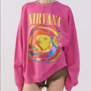 Urban Outfitters oversized Nirvana sweatshirt size S/M